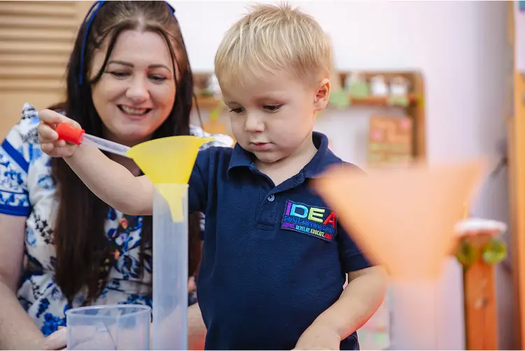 Children playing at IDEA ELC